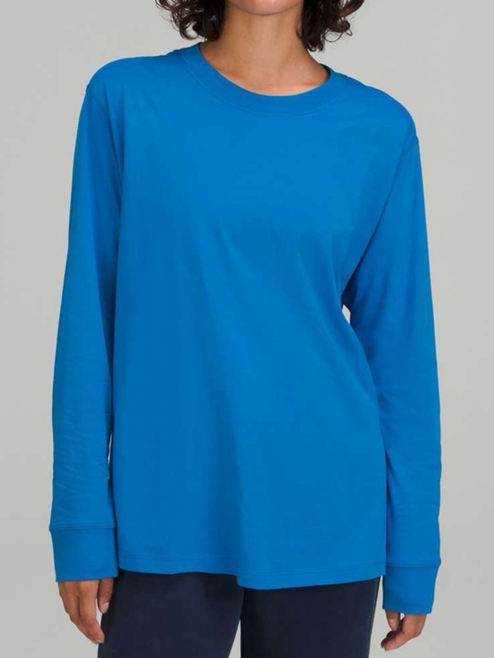 Lululemon All Yours Long Sleeve Shirt Poolside Blue XL